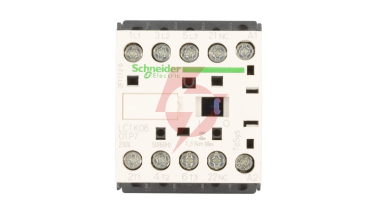 Stycznik mocy 6A 3P 230V AC 0Z 1R LC1K0601P7