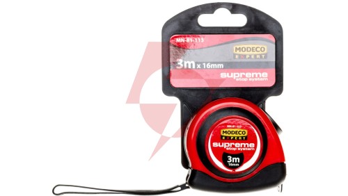 MIARA ZWIJANA 3m/16mm SUPREME MN-81-113