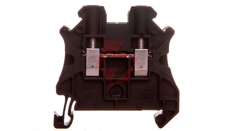 Złączka szynowa 4-przewodowa 0,14-6mm2 czarna UT 4 BK 3045143