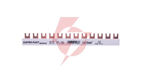 Szyna łączeniowa 1P 80A 16mm2 widełkowa (12 mod.) 1F S12 1F-10 45.121