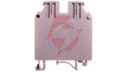 Złączka szynowa 2-przewodowa 0,75-50mm2 szara UK 35 3008012