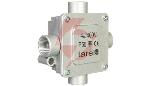 Puszka odgałęźna metalowa 5-torowa 4mm2 4 wejścia P16 IP55 021