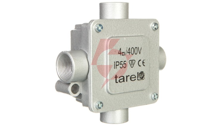 Puszka odgałęźna metalowa 5-torowa 4mm2 4 wejścia P16 IP55 021