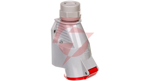 Gniazdo izolacyjne stałe 4P 32A 400V czerwone IP44 2647-126