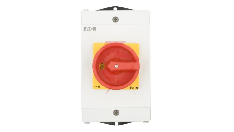 Łącznik krzywkowy 0-1 3P 25A 1Z 1R w obudowie IP65 P1-25/I2-SI/HI11 207310