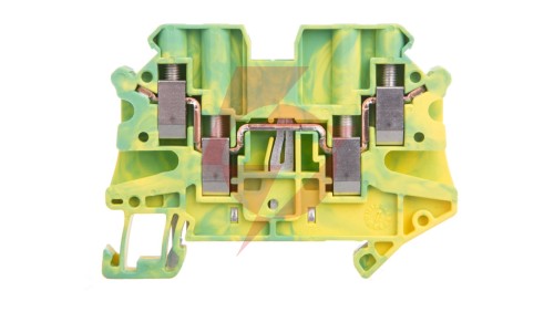 Listwa zaciskowa ochronna 4-przewodowa 0,14-6mm2 zielono-żółta UT 4-QUATTRO-PE 3044597