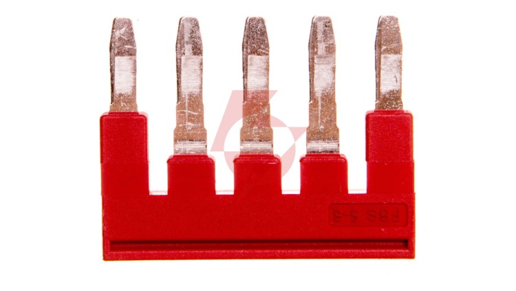 Mostek wtykany 5-biegunowy 6,2mm czerowny FBS 5-6 3030349 /50szt./