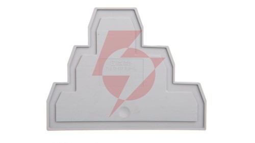 Pokrywa końcowa 2,2mm szara D-UT 2,5-3L 3214314