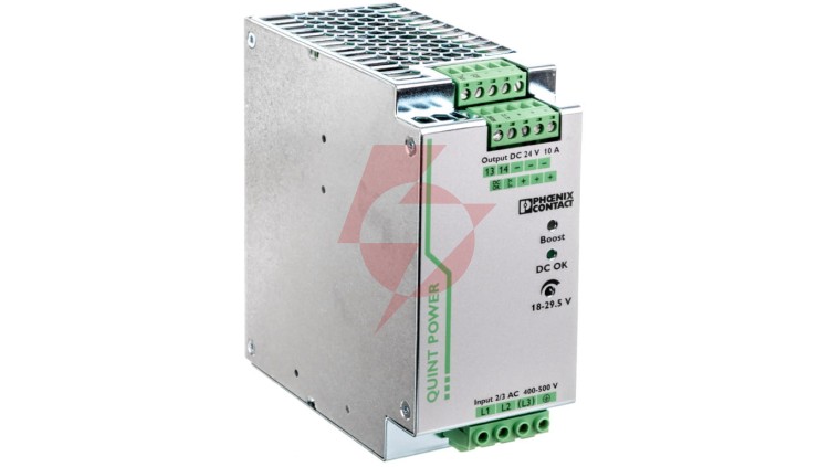 Zasilacz impulsowy 400-500V AC/24V DC 240W 10A (modułowy) QUINT-PS/3AC/24DC/10 2866705