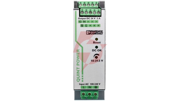 Zasilacz impulsowy 100-240V AC/24V DC 120W 5A (modułowy) QUINT-PS/1AC/24DC/5 2866750