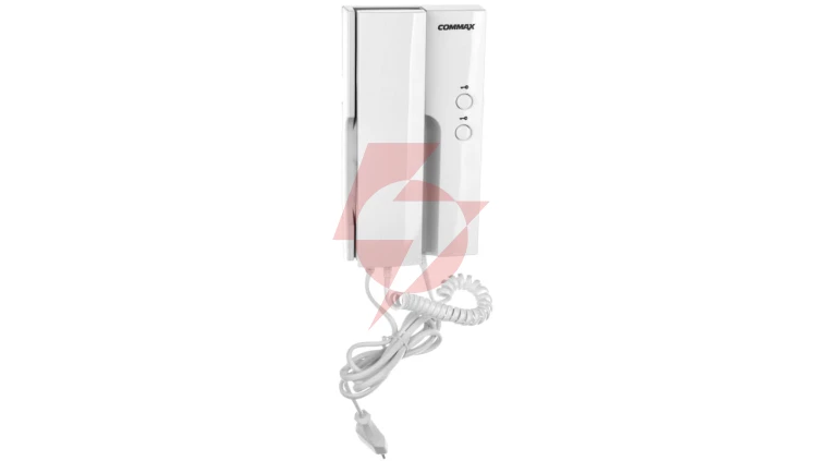 Unifon słuchawkowy 2 przyciski 230V biały DP-2HPR