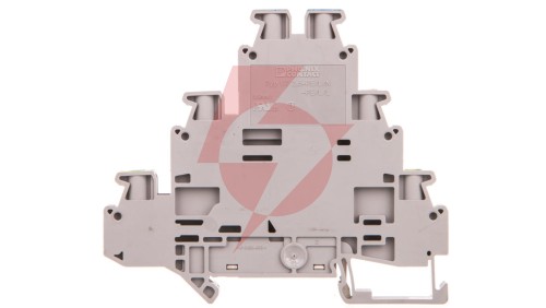 Złączka szynowa 3-piętrowa 0,14-4mm2 szara UT 2,5-PE/L/N 3214291