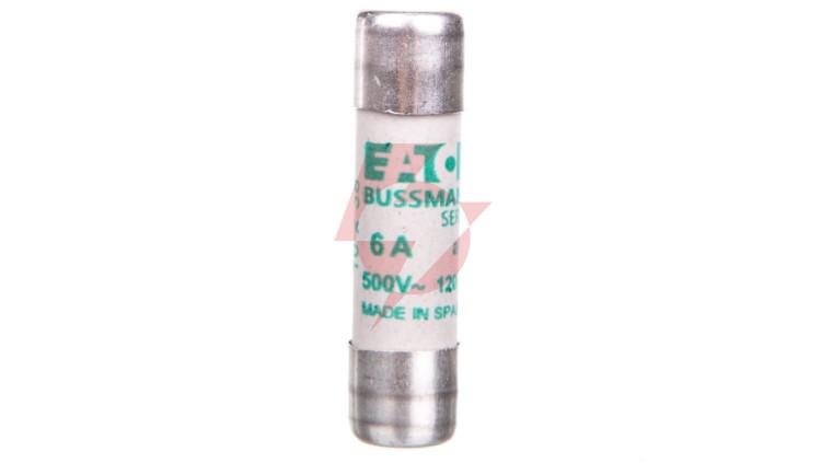Wkładka bezpiecznikowa cylindryczna 10x38mm 6A aM 500V C10M6