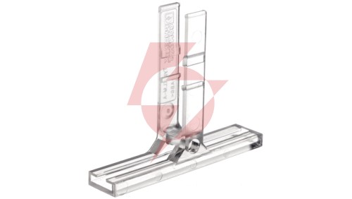 Oznacznik złączek przezroczysty 44x7mm KLM-A 1004348 /100szt./