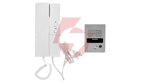 Zestaw domofonowy jednoabonentowy unifon zasilanie 230V DP-2HPR/DR-2GN