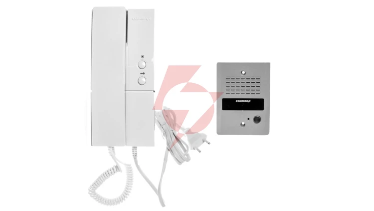 Zestaw domofonowy jednoabonentowy unifon zasilanie 230V DP-2HPR/DR-2GN