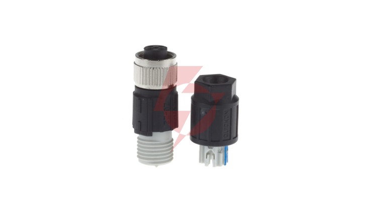 Gniazdo proste 4P M12 typ A 3,5-6mm SACC M12FS-4QO-0,34-M 1641688