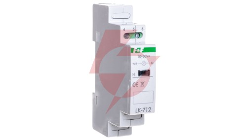 Lampka modułowa 1-fazowa niebieska LK-712B-10-30V
