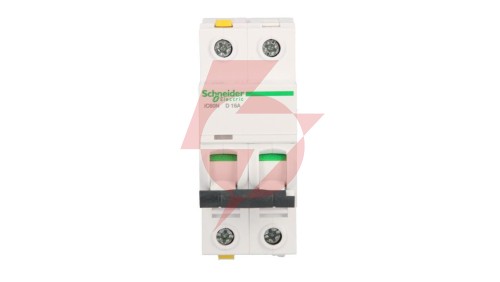Wyłącznik nadprądowy 2P D 16A 6kA AC iC60N-D16-2 Acti9 A9F05216