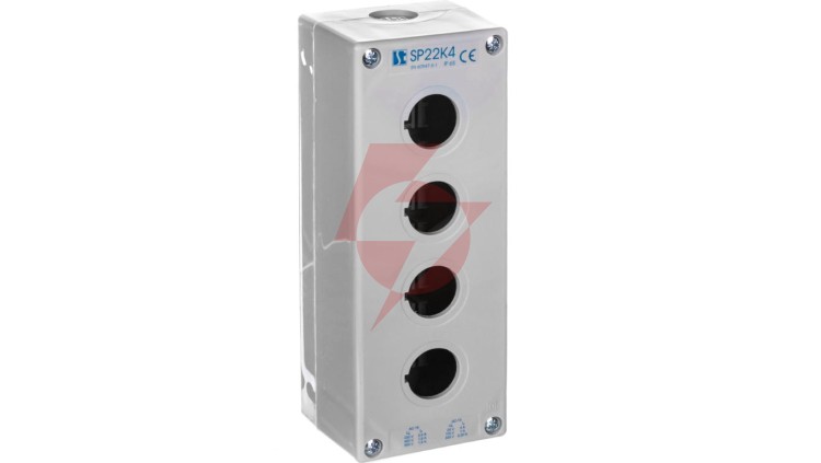 Kaseta kompletna 4-otworowa bez wyposażenia SP22K4\00