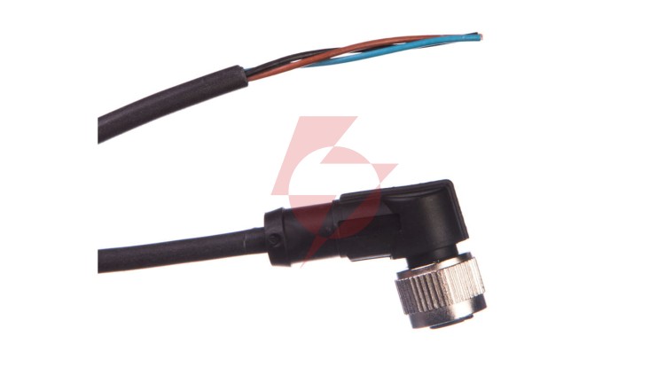 Przewód przyłączeniowy 2m z gniazdem kątowym 3P FIELDBUS M12 S/A AB-C3-2,0PUR-M12FA 22260258
