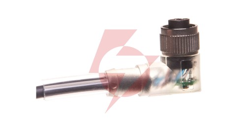 Przewód przyłączeniowy 5m z gniazdem kątowym 4P FIELDBUS M12 S/A AB-C4- 5,0PUR-M12FA-3L 22260327