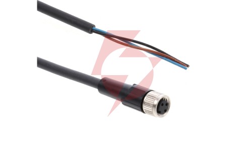 Przewód przyłączeniowy 5m z gniazdem prostym 3P FIELDBUS M8 S/A AB-C3-5,0PUR-M8FS 22260200