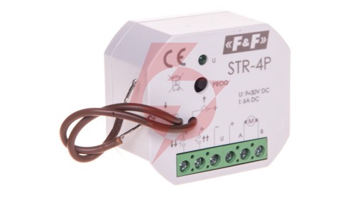 Sterownik rolet 12/24V DC do puszki fi60 STR-4P