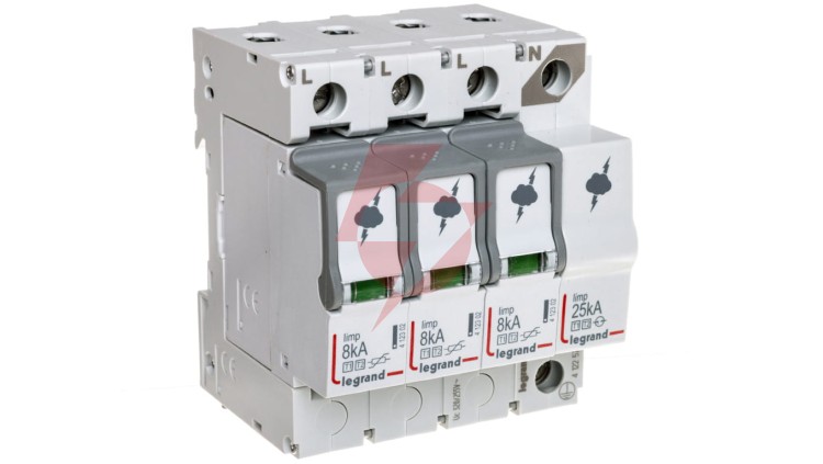 Ogranicznik przepięć Typ T1+T2 3P+N 8kA 1,3kV ON 300 TT/TNS 412257