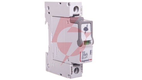 Ogranicznik przepięć Typ T2 1P 20kA 1,2kV ON 300 TT, TN (TNC, TNS) 412220
