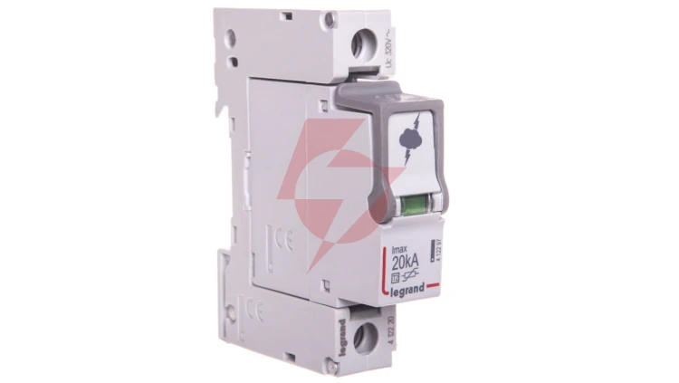 Ogranicznik przepięć Typ T2 1P 20kA 1,2kV ON 300 TT, TN (TNC, TNS) 412220