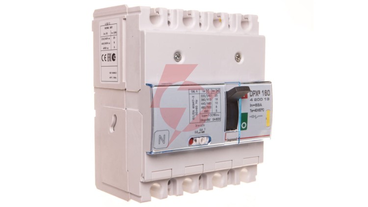 Wyłącznik mocy 63A 4P 16kA DPX3 160 420013