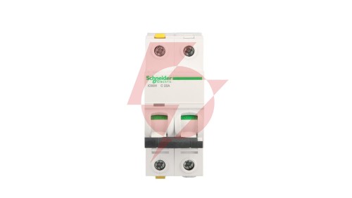 Wyłącznik nadprądowy 2P C 25A 10kA AC iC60H-C25-2 Acti9 A9F07225