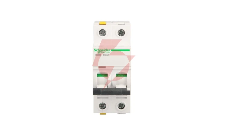 Wyłącznik nadprądowy 2P C 25A 10kA AC iC60H-C25-2 Acti9 A9F07225