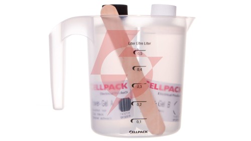 Dwuskładnikowy żel w butelkach, z pojemnikiem i mieszadłem, POWER GEL 400ml, 335120
