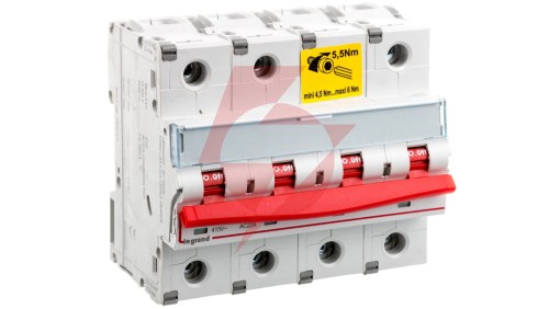Rozłącznik modułowy 125A 4P 25kA FRX404 406547