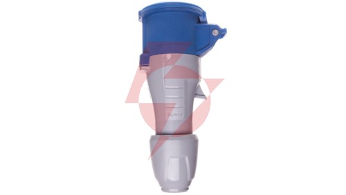 Gniazdo przenośne 3P 16A 230V niebieskie IP44 P17 TEMPRA PRO 555104