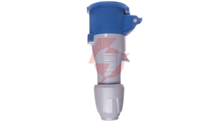 Gniazdo przenośne 3P 16A 230V niebieskie IP44 P17 TEMPRA PRO 555104