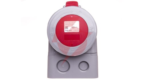Gniazdo stałe 5P 16A 400V czerwone IP67 P17 TEMPRA PRO 555359