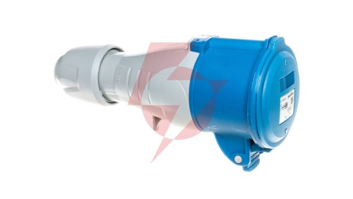 Gniazdo przenośne 3P 32A 230V niebieskie IP44 P17 TEMPRA PRO 555214