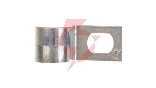 Uchwyt metalowy do rur i kabli 7mm 604 7 G 1003070 /100szt./