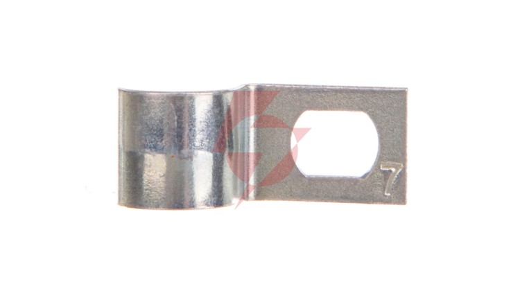 Uchwyt metalowy do rur i kabli 7mm 604 7 G 1003070 /100szt./