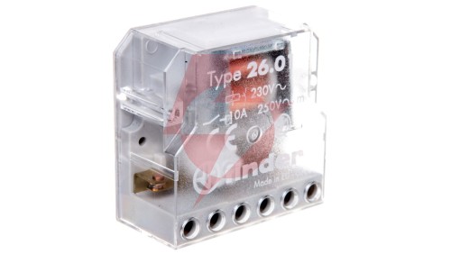 Przekaźnik bistabilny dopuszkowy 1 kanałowy 1Z 10A 230V AC 26.01.8.230.0000