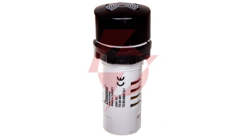 Buzzer, monoblok, 230V AC, 90db, czarny T0-MBZX220S