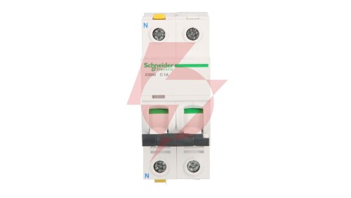 Wyłącznik nadprądowy 1P+N C 1A 6kA AC iC60N-C1-1N Acti9 A9F04601