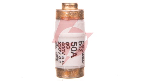 Wkładka topikowa NEOZED 400V AC / 250C DC klasa gG D02 50A kolor biały 5SE2350 /10szt./