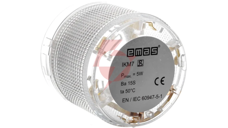 Moduł sygnalizacyjny 70mm, bez źródła światła, biały, T0-IKM7B