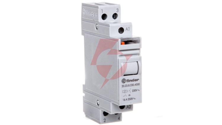 Przekaźnik impulsowy 1Z 1R 16A 230V AC AgSnO2 20.23.8.230.4000