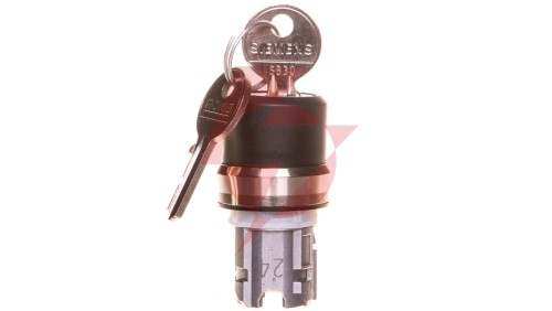 Napęd przełącznika 3 położeniowy IO-II 22mm 2x klucz RONIS SB30 stabilny/niestabilny metal IP69k Sirius ACT 3SU1050-4BP61-0AA0