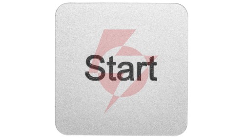 Etykieta samoprzylepna do kaset 22x22mm srebrna inskrypcja /Start/ SIRIUS ACT 3SU1900-0AF81-0DT0